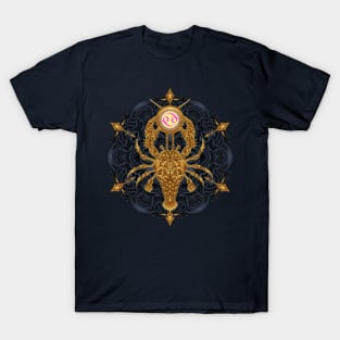 Cancer Engraving Art T-Shirt